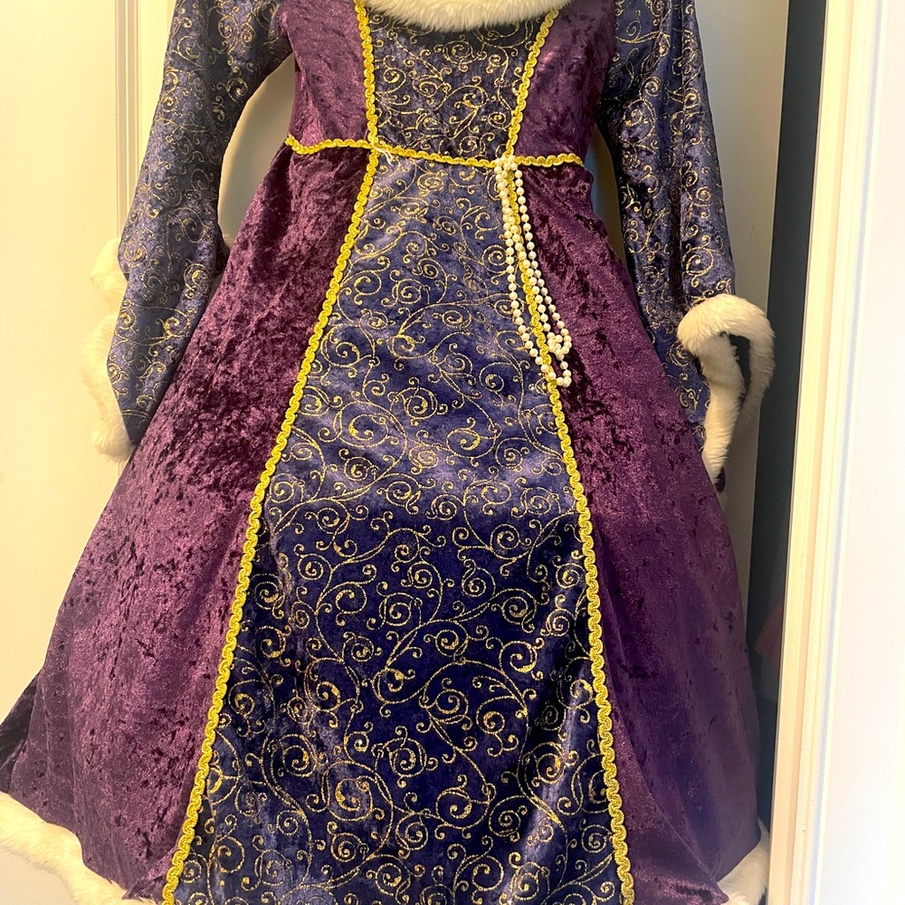 Gorgeous queen dress up